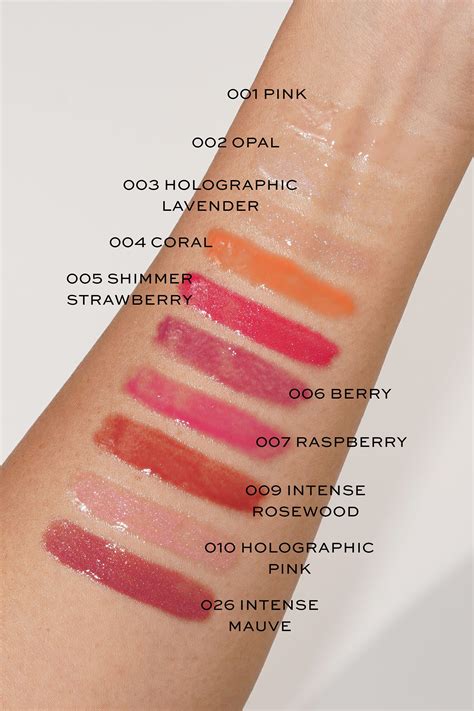 best dior gloss|dior lip gloss color chart.